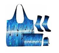 4Pcs Blue Music Notes Gifts for Women Girls Notes Lover
