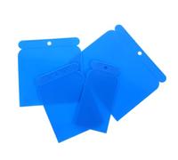 4pcs Blue PP Body Filler Spreader Plastic Handle for Auto Repair | Pointed Edge, Ergonomic Design, Even Putty and Sealant Distribution, for Doors, Hoods, Workshops