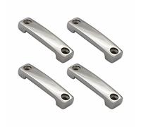 4Pcs Boat Connecting Bridge Plates, Heavy Duty Belt Hook Hinge Bridge 38mm