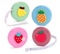 4Pcs Body Tape Measure, Fabric Tape Measure, Tailors Measuring Tape, Soft Measuring Tape for Body Measurements, Sewing, Clothes, Waist and Craft Use