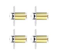 4Pcs Body Tongue Round Door Handle Knobs Cores Locking Tongue Hardware Lockcase Fitting Accessories Lockcase Repair Fittings