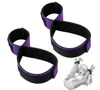 4PCS Bondaged Adult Kit for Couple Bondage Rope Bed Restraints & Ties with All Beds Straps Bedroom Fun Like Wrist Ties Door Hanging and Ankle Restrain A-dults SM Ropes Games Play