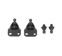 4pcs Bonnet Boot Gas Strut Brackets, Ball Stud Mounting Bracket Replacement for 350Z Coupe Hatchback 2003-2008, Compatible with 10mm Gas Spring Lift Struts
