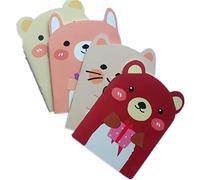 4pcs BOOK New Korean style cute bear Notebook diary Note pad Memo A6 book