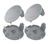4PCS Bosch Strimmer Spool Cover Caps - Replacement 1600A01R5J - Compatible with F016800570 Spool for Universal GrassCut 18, 18-260, 18-26