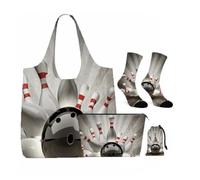 4Pcs Bowling Strike Gifts for Women Girls Bowling Lover