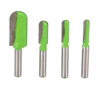 4PCS Box Bits Set, Cove Box Router Bit with 8mm Shank, Round Nose Router Bit for Woodworking, CNC Carving Milling Cutter for Small Bowls, Jewel Boxes and Fishing Gear Boxes
