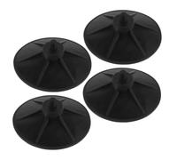 4pcs Boxing Punch Bag Stand Rubber Base for Home and Office Training | Anti-tip Stability, Easy Installation, Black Finish, Suitable for Martial Arts Practice and Freestanding Heavy Bags