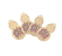 4pcs Brass Feng Shui Gourd Amulet Card for Wealth and Luck Charm | Pure Brass, Carved Double Sided Finish, Wallet or Bag Insert, Gift Ready Decor for Chinese New Year