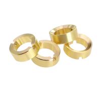 4PCS Brass Wheel 3.7g Weights for AXIAL 1/30 SCX30 Ford Bronco Jeep Wrangler JLU 4X4 RTR Rock Crawler AXI-2048 AXI-2261