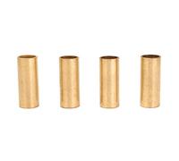 4pcs Bronze Leaf Spring Bushing Kit, 9/16in ID Trailer Bushing for Double Eye Springs Equalizers, 1-3/4in Length Heavy - Duty Wear - Bronze Bushings