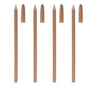 4pcs Brown Concealer Pencil, Long-lasting Smudge-concealing Plastic | Quick Touch-ups for Home Use and Tattoo Pre-draw Outlining, Suited to Tattoo Artists and Students