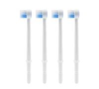 4pcs Brush Head Tips Tips for Water Flosser WP-660 WP-320, Compatible with Waterpik Oral Irrigator FC165