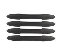 4PCS Bumper Guard Strip Carbon Fiber Pattern Textured 43cm Scratch Protection Trim, Universal Anti Collision Bumper Protector for Car, Replacement for Accord