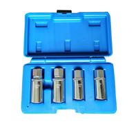 4Pcs Bung Screw Remover Heavy Duty Bolt Extraction Tool Suitable with Various Size Fasteners Socket Tool Extractors Set