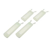 4pcs Bunny Remote Controller Cover Light Green Silicone Luminous