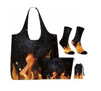4Pcs Burning Grill Fire Gifts for Women Girls Fire Lover
