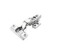 4PCS C Serie Hinge Stainless Steel Door Hydraulic Hinges Damper Buffer Soft Close for Cabinet Kitchen Furniture Hardware(Insert Embed)