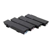 4Pcs C3760 C3765 Toner Cartridge Compatible With Dell C3760n | Fits C3760dn C3765dnf 3760 3765 Printers