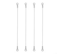 4PCS Cabinet Door Restraint Cable Stainless Steel Cabinet Hinge Limiter Flexible Door Opening Angle Protector Limit Cupboard Door Swing