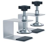 4Pcs Cabinet Installation Clamp Zinc Drawer Fixing Clip Adjustable Hardware Jig Portable Front Woodworking for Repair