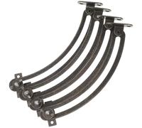 4pcs Cabinet Lift Hinge with Soft Close Damping for Kitchen Cabinets | Iron Construction, Left or Right Mounting, Full Buffer Design, for Chests and Home Storage Furniture