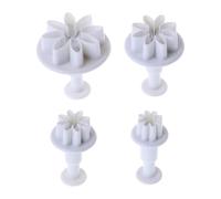 4pcs Cake Mold Set Chocolate Fondant Decorating Tools