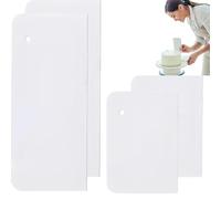 4Pcs Cake Smoother Scraper Set, Edge Smoother and Cake Decorating Tool, Ideal for Bakers, Pastry Chefs, and Home Cake Makers