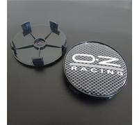 4Pcs Car ABS Plastic Hub Centre Caps for 68mm OZ Racing Wheel Rims Center Covers Decoration Accessories,F