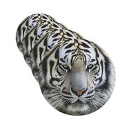4Pcs Car Air Fresheners Cards Black and White Tiger Hanging Fragrance Scented Cards Lasting Scent Car Aromatherapy Tablets Auto Rearview Mirror Pendant for Wardrobe Shoe Cabinet