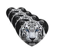 4Pcs Car Air Fresheners Cards Blue Eyed Tiger Hanging Fragrance Scented Cards Lasting Scent Car Aromatherapy Tablets Auto Rearview Mirror Pendant for Wardrobe Shoe Cabinet