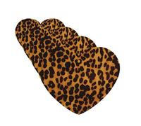 4Pcs Car Air Fresheners Cards Cool Cheetah Leopard Hanging Fragrance Scented Cards Lasting Scent Car Aromatherapy Tablets Auto Rearview Mirror Pendant for Wardrobe Shoe Cabinet