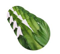 4Pcs Car Air Fresheners Cards Fresh Banana Leaves Hanging Fragrance Scented Cards Lasting Scent Car Aromatherapy Tablets Auto Rearview Mirror Pendant for Wardrobe Shoe Cabinet