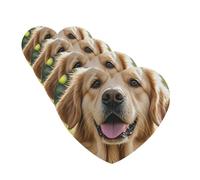 4Pcs Car Air Fresheners Cards Golden Retriever Hanging Fragrance Scented Cards Lasting Scent Car Aromatherapy Tablets Auto Rearview Mirror Pendant for Wardrobe Shoe Cabinet