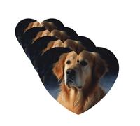 4Pcs Car Air Fresheners Cards golden retriever Hanging Fragrance Scented Cards Lasting Scent Car Aromatherapy Tablets Auto Rearview Mirror Pendant for Wardrobe Shoe Cabinet