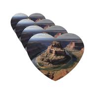 4Pcs Car Air Fresheners Cards Grand Canyon Arizona Hanging Fragrance Scented Cards Lasting Scent Car Aromatherapy Tablets Auto Rearview Mirror Pendant for Wardrobe Shoe Cabinet