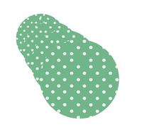 4Pcs Car Air Fresheners Cards Green Polka Dots Hanging Fragrance Scented Cards Lasting Scent Car Aromatherapy Tablets Auto Rearview Mirror Pendant for Wardrobe Shoe Cabinet