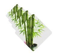 4Pcs Car Air Fresheners Cards Green Tree Hanging Fragrance Scented Cards Lasting Scent Car Aromatherapy Tablets Auto Rearview Mirror Pendant for Wardrobe Shoe Cabinet