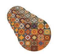 4Pcs Car Air Fresheners Cards Group of Moroccan Geometric Hanging Fragrance Scented Cards Lasting Scent Car Aromatherapy Tablets Auto Rearview Mirror Pendant for Wardrobe Shoe Cabinet