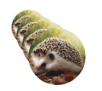 4Pcs Car Air Fresheners Cards hedgehog Hanging Fragrance Scented Cards Lasting Scent Car Aromatherapy Tablets Auto Rearview Mirror Pendant for Wardrobe Shoe Cabinet