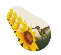 4Pcs Car Air Fresheners Cards Hummingbird Sunflower Hanging Fragrance Scented Cards Lasting Scent Car Aromatherapy Tablets Auto Rearview Mirror Pendant for Wardrobe Shoe Cabinet