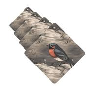 4Pcs Car Air Fresheners Cards Long Lasting Double Sided Hanging Fragrance Scented Card Barn swallow in graphite Car Aromatherapy Tablets Auto Rearview Mirror Pendant for Men Women