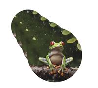 4Pcs Car Air Fresheners Cards Peace Tree Frog Hanging Fragrance Scented Cards Lasting Scent Car Aromatherapy Tablets Auto Rearview Mirror Pendant for Wardrobe Shoe Cabinet
