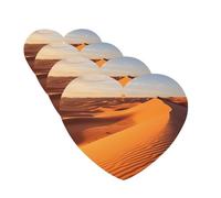 4Pcs Car Air Fresheners Cards Sand Dunes in The Sahara Desert Hanging Fragrance Scented Cards Lasting Scent Car Aromatherapy Tablets Auto Rearview Mirror Pendant for Wardrobe Shoe Cabinet