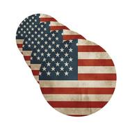 4Pcs Car Air Fresheners Cards Vintage American USA Flag Hanging Fragrance Scented Cards Lasting Scent Car Aromatherapy Tablets Auto Rearview Mirror Pendant for Wardrobe Shoe Cabinet