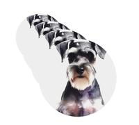 4Pcs Car Air Fresheners Cards Well-behaved schnauzer Hanging Fragrance Scented Cards Lasting Scent Car Aromatherapy Tablets Auto Rearview Mirror Pendant for Wardrobe Shoe Cabinet