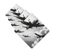 4Pcs Car Air Fresheners Cards World War Hanging Fragrance Scented Cards Lasting Scent Car Aromatherapy Tablets Auto Rearview Mirror Pendant for Wardrobe Shoe Cabinet
