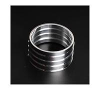 4pcs Car Aluminium Alloy Wheel Hub Centric Rings Center Bore 73.1-57.1 66.6-57.1 73.1-60.1 73.1-67.1 67.1-60.1 73.1-56.1 73.1-54 Hub Centric Wheel Spacers(73.1-57.1)