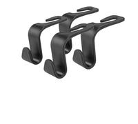 4pcs Car Back Seat Bag Handbag Hooks 4pcs Plastic Car suitable for Storage Made from PP material resistant to heat and cold environment