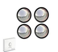 4PCS Car Camera Lens Protector, Car Backup Camera Protective Sticker, 9H Hardness Car Rear View Camera Cover, Ultra High Definition Optical Clarity Waterproof Anti-Rain Camera Cover for All Cars